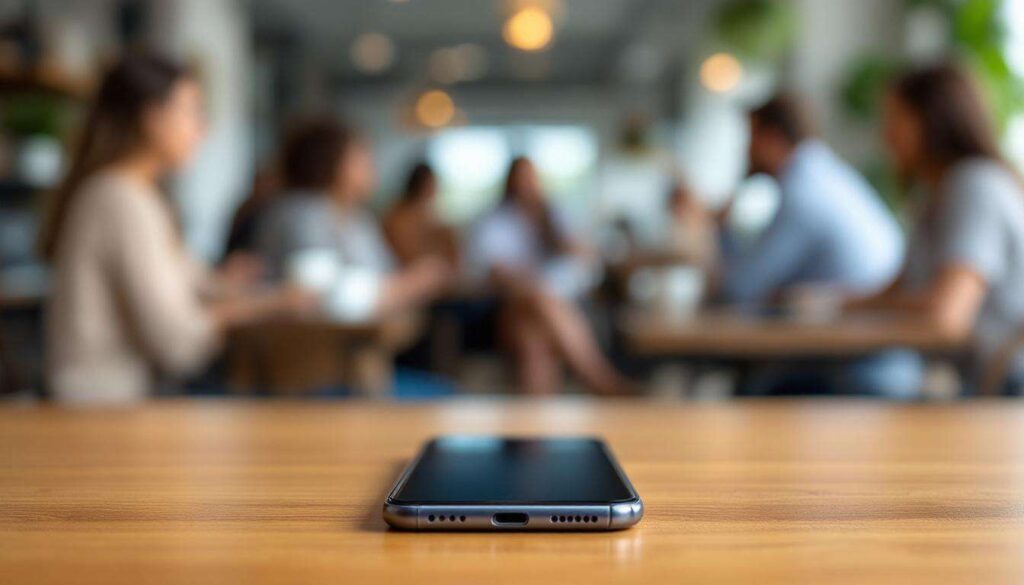 Immer das Handy mit dem Bildschirm nach unten legen: Laut Psychologie ein Zeichen für diesen Typ