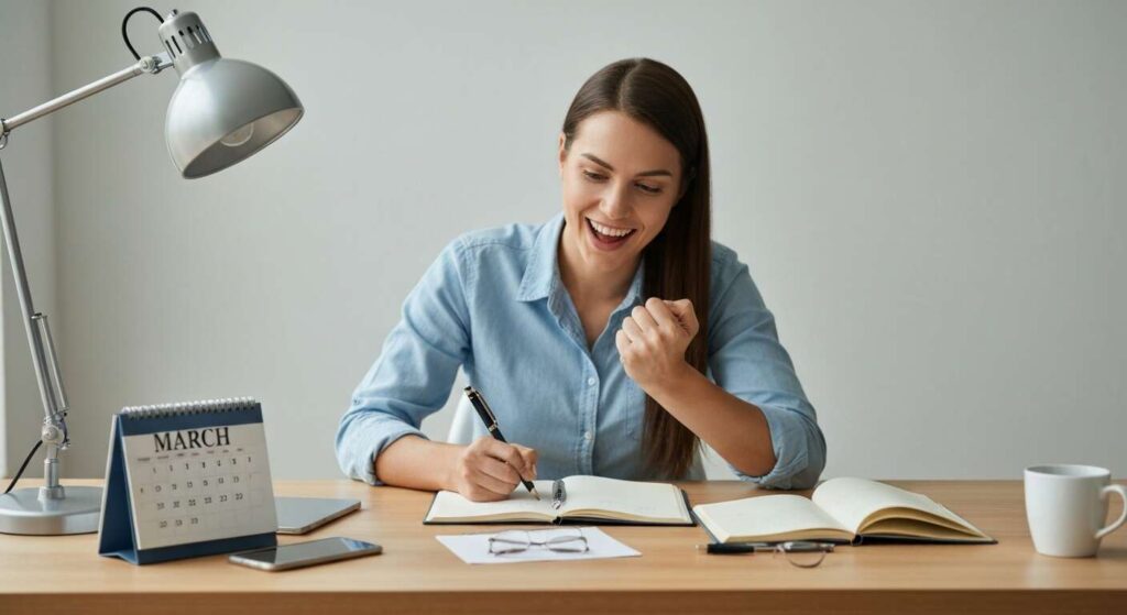 Laut Studie: Wer sich im März neue Ziele setzt, hat oft diesen einen Vorteil gegenüber anderen